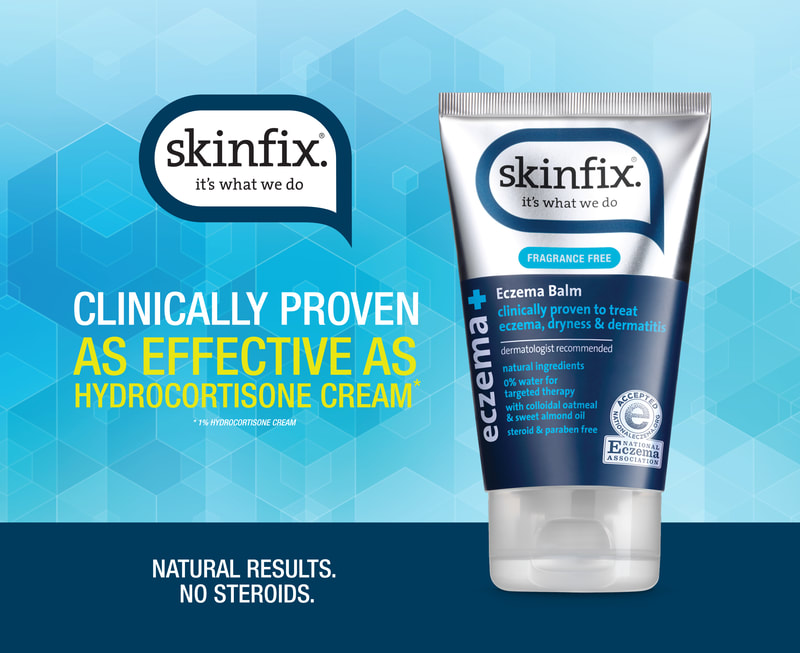 Skinfix ad for Eczema Balm 